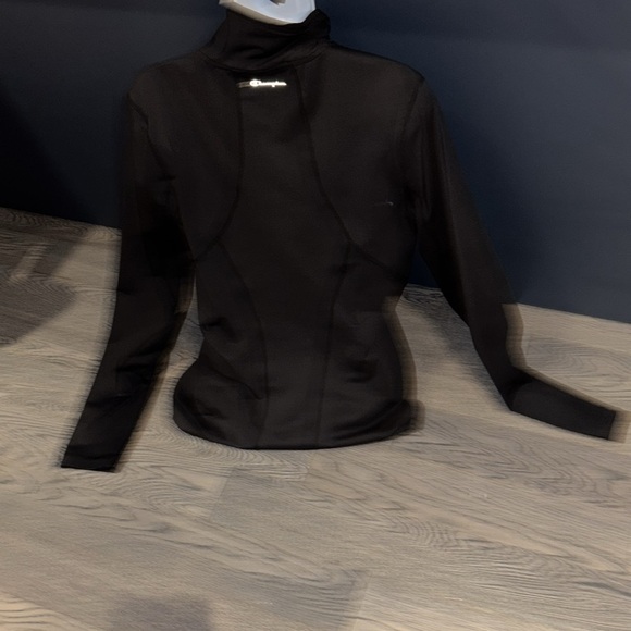 Champion Jersey logo zipper sweatshirt Sz M - Picture 10 of 12